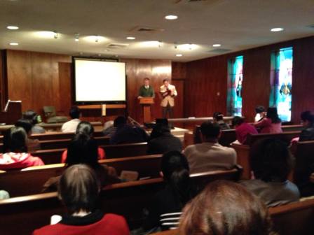 Sharing in the Memphis Chinese Evangelical Church
